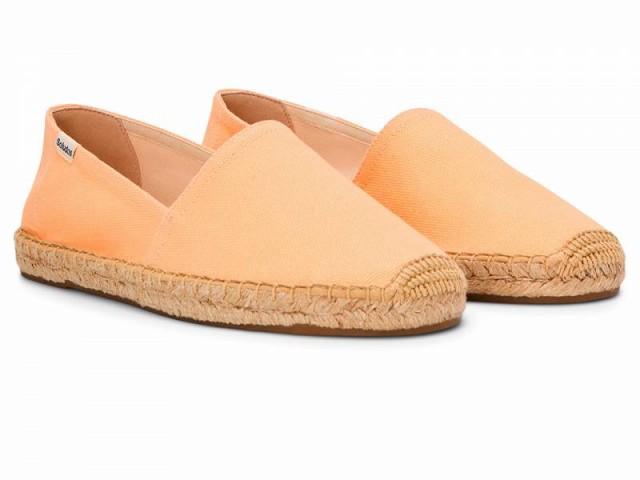 Soludos ソルドス レディース 女性用 シューズ 靴 ローファー ボートシューズ Original Espadrille Peach Fuzz Orange【送料無料】