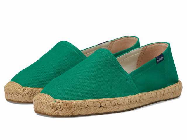 Soludos ソルドス メンズ 男性用 シューズ 靴 ローファー Original Espadrille Palmeras Green【送料無料】