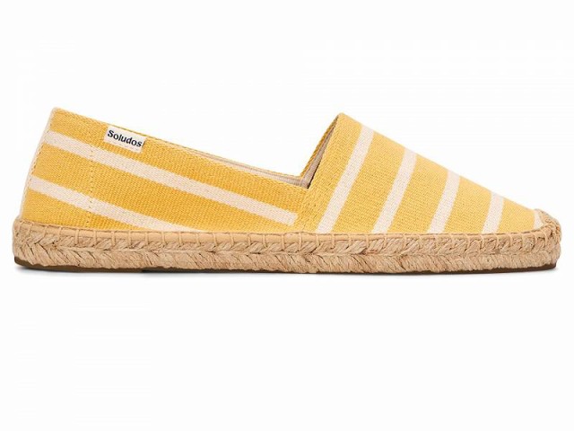 Soludos ソルドス レディース 女性用 シューズ 靴 ローファー ボートシューズ Original Espadrille Yellow / Ivory【送料無料】