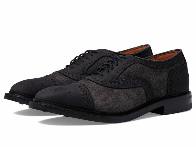 Allen Edmonds アレン エドモンズ メンズ 男性用 シューズ 靴 オックスフォード 紳士靴 通勤靴 Strand mok Black【送料無料】