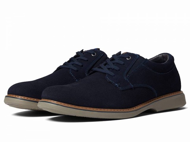 Nunn Bush ナンブッシュ メンズ 男性用 シューズ 靴 オックスフォード 紳士靴 通勤靴 Otto Plain Toe Oxford Navy【送料無料】