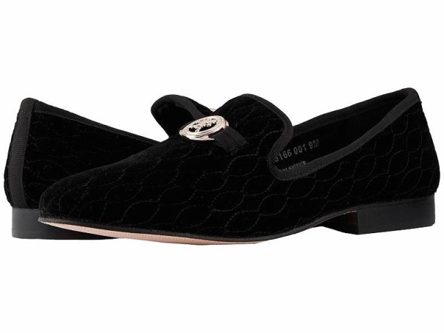 Stacy Adams ステーシーアダムス メンズ 男性用 シューズ 靴 ローファー Valet Velour Slip-On Loafer  Black【送料無料】｜au PAY マーケット