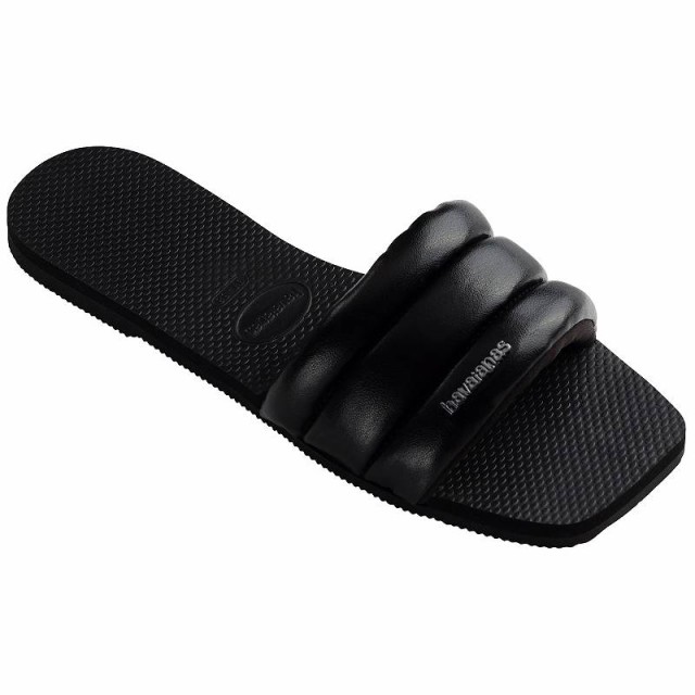 Havaianas ハワイアナス レディース 女性用 シューズ 靴 サンダル You Milan Flip Flop Sandal Black【送料無料】