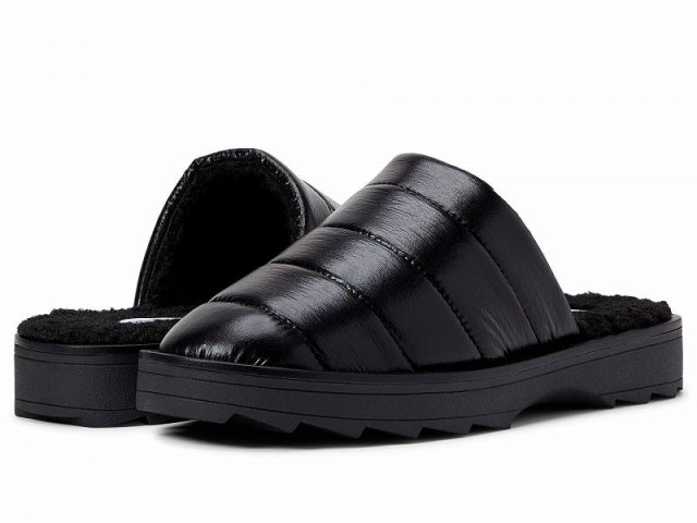 Steve Madden スティーブマデン レディース 女性用 シューズ 靴 スリッパ Chex Slipper Black【送料無料】