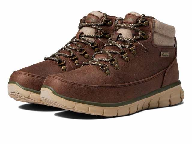 SKECHERS スケッチャーズ レディース 女性用 シューズ 靴 ブーツ レースアップ 編み上げ Synergy Cool Seeker  Brown【送料無料】｜au PAY マーケット