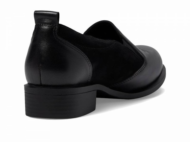 SAS サス レディース 女性用 シューズ 靴 ローファー ボートシューズ Saddle Slip On Loafer Black【送料無料】