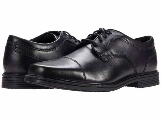 ポイント5倍 ROCKPORT Rockport ロックポート メンズ 男性用 シューズ 靴 オックスフォード 紳士靴 通勤靴 Taylor  Waterproof Plain Toe Black