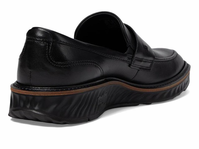 ECCO エコー メンズ 男性用 シューズ 靴 ローファー St.1 Hybrid Penny Loafer Black【送料無料】