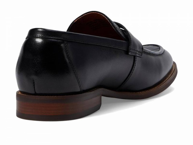 Florsheim フローシャイム メンズ 男性用 シューズ 靴 ローファー Rucci Weave Penny Loafer Black【送料無料】