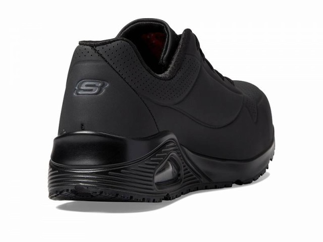 SKECHERS Work スケッチャーズ レディース 女性用 シューズ 靴 スニーカー 運動靴 Uno SR Deloney Comp Toe Black【送料無料】