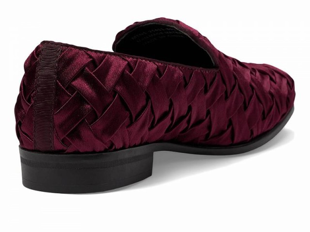 Stacy Adams ステーシーアダムス メンズ 男性用 シューズ 靴 ローファー Savoir Satin Slip-On Burgundy【送料無料】