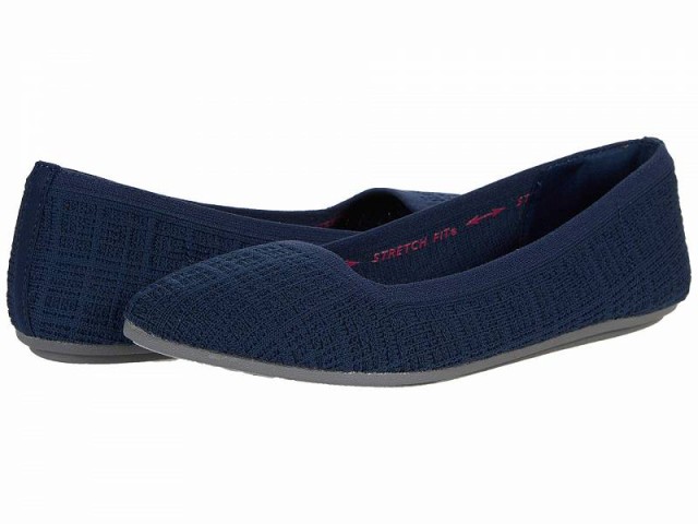 SKECHERS スケッチャーズ レディース 女性用 シューズ 靴 フラット Cleo Point Navy【送料無料】