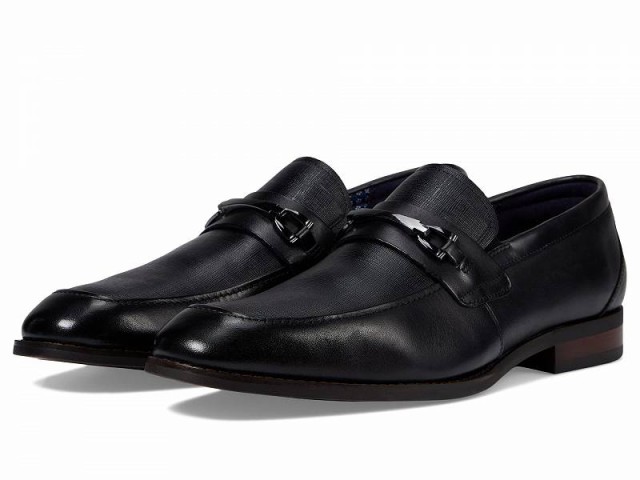 Stacy Adams ステーシーアダムス メンズ 男性用 シューズ 靴 ローファー Kaylor Penny Slip-On Loafer Black【送料無料】