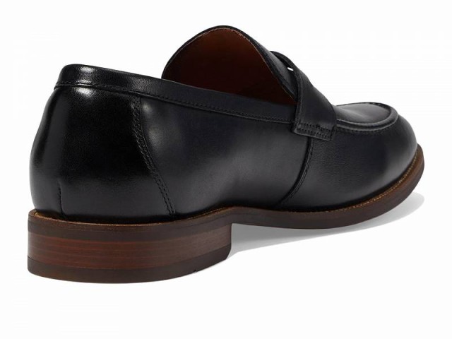 Florsheim フローシャイム メンズ 男性用 シューズ 靴 オックスフォード 紳士靴 通勤靴 Rucci Moc Toe Penny Loafer Black【送料無料】