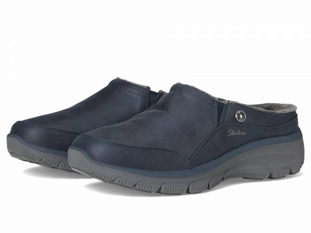 SKECHERS スケッチャーズ レディース 女性用 シューズ 靴 クロッグ Easy Going Latte 2 Navy【送料無料】