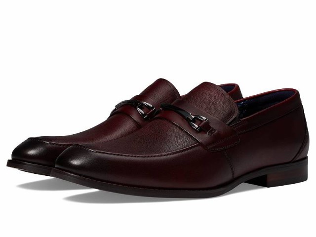 Stacy Adams ステーシーアダムス メンズ 男性用 シューズ 靴 ローファー Kaylor Penny Slip-On Loafer Burgundy【送料無料】