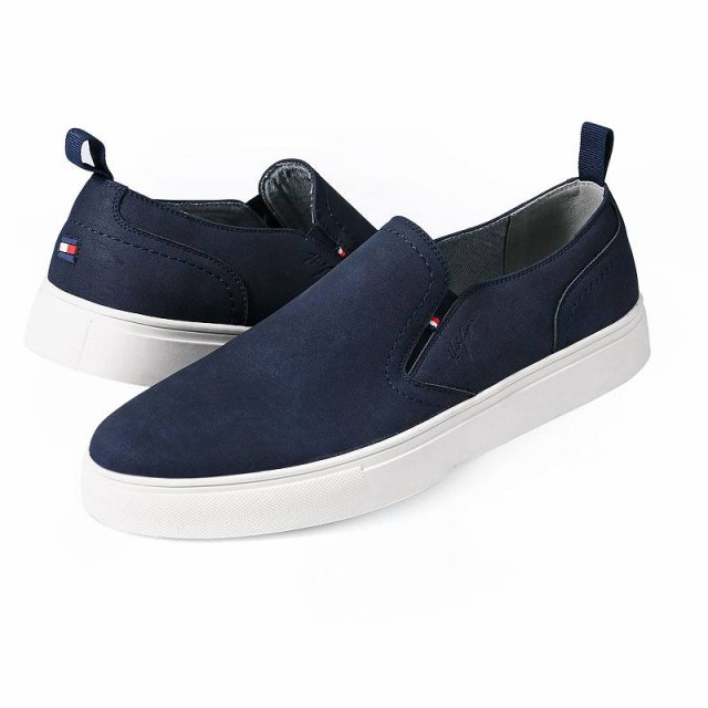 Tommy Hilfiger トミー ヒルフィガー メンズ 男性用 シューズ 靴 ローファー Kozal Navy【送料無料】