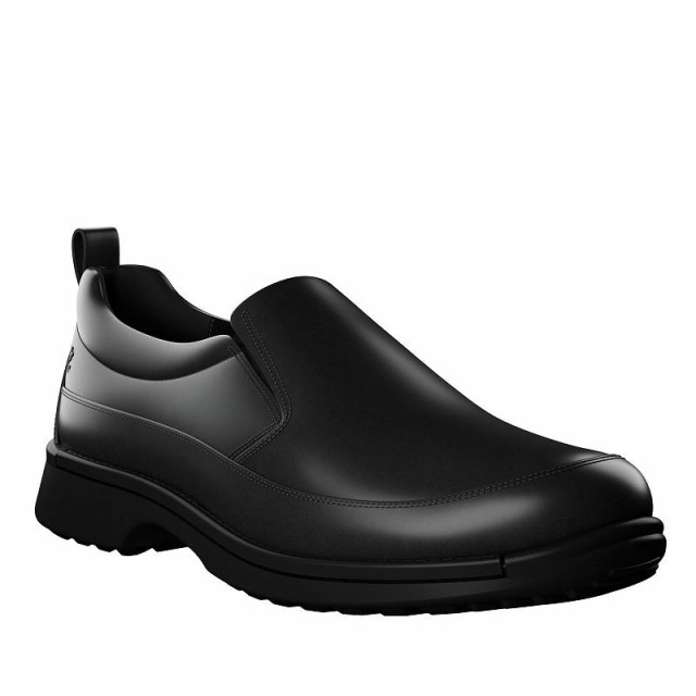 ECCO エコー メンズ 男性用 シューズ 靴 ローファー Fusion Apron Toe Slip-On Black【送料無料】