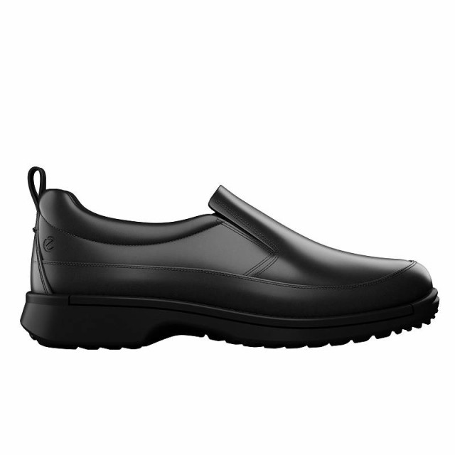 ECCO エコー メンズ 男性用 シューズ 靴 ローファー Fusion Apron Toe Slip-On Black【送料無料】