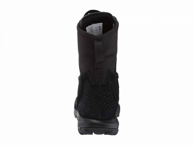 5.11 Tactical ファイブイレブンタクティカル メンズ 男性用 シューズ 靴 ブーツ ワークブーツ A/T 8 Boot Black【送料無料】