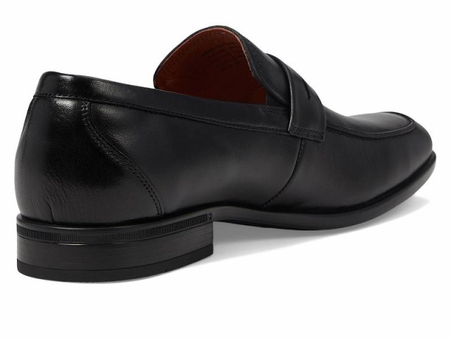 Florsheim フローシャイム メンズ 男性用 シューズ 靴 ローファー Zaffiro Moc Toe Penny Loafer Black【送料無料】