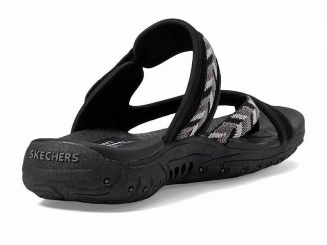 SKECHERS スケッチャーズ レディース 女性用 シューズ 靴 サンダル Reggae Great Escape Black【送料無料】