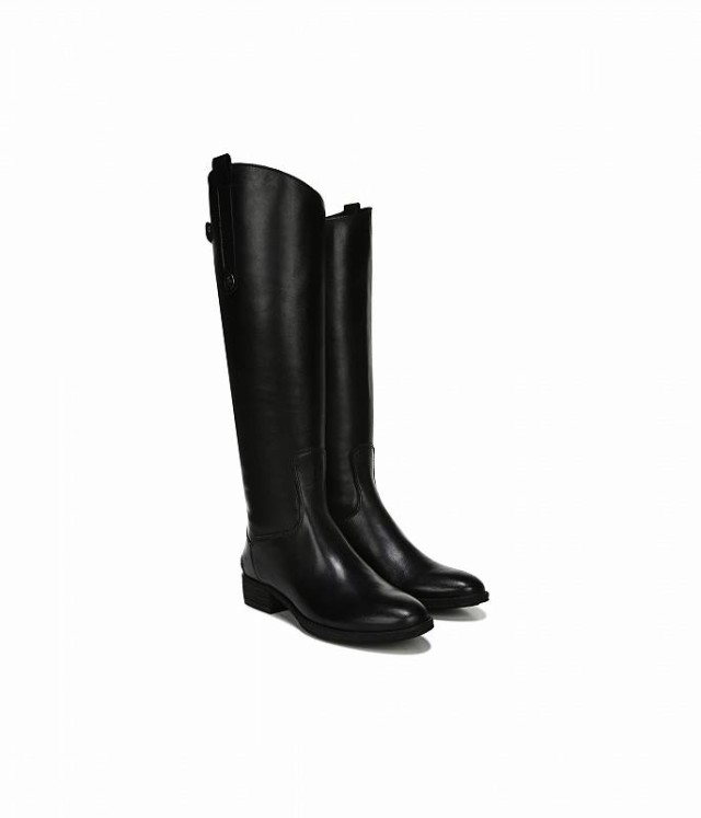 Sam Edelman サムエデルマン レディース 女性用 シューズ 靴 ブーツ ロングブーツ Penny Leather Riding Boot Black【送料無料】