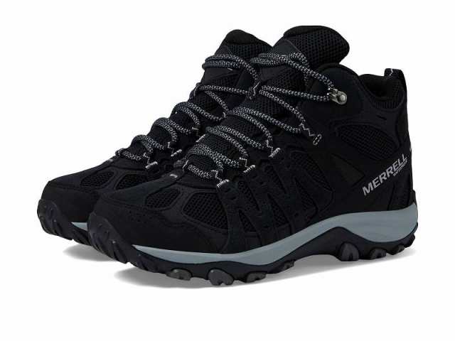 Merrell メレル レディース 女性用 シューズ 靴 ブーツ ハイキング トレッキング Accentor 3 Mid Wp Black【送料無料】