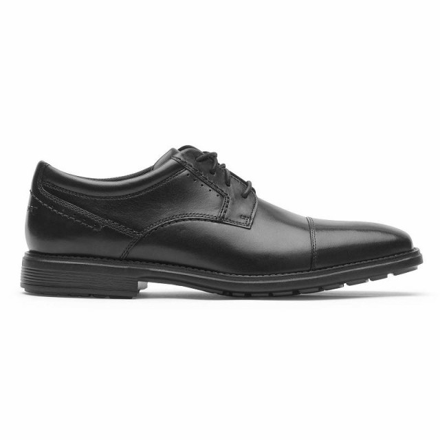 Rockport ロックポート メンズ 男性用 シューズ 靴 オックスフォード 紳士靴 通勤靴 Next Gen Cap Toe Black【送料無料】