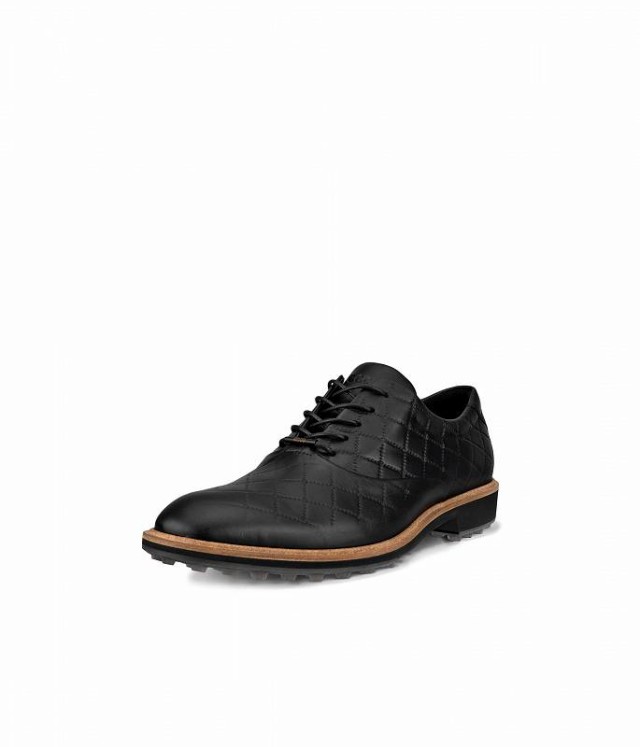 ECCO Golf エコー ゴルフ メンズ 男性用 シューズ 靴 スニーカー 運動靴 Classic Hybrid Hydromax Golf Shoes Black【送料無料】