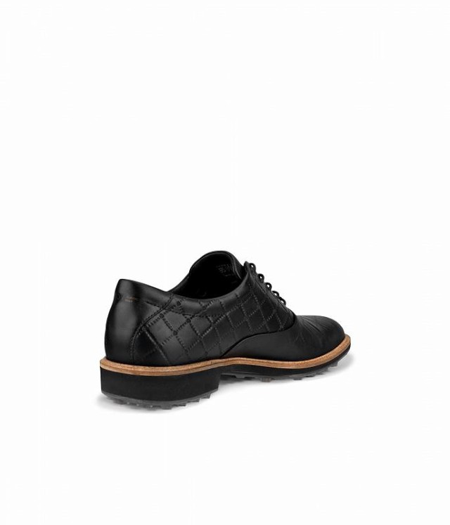 ECCO Golf エコー ゴルフ メンズ 男性用 シューズ 靴 スニーカー 運動靴 Classic Hybrid Hydromax Golf Shoes Black【送料無料】