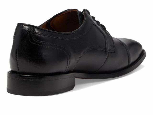 Florsheim フローシャイム メンズ 男性用 シューズ 靴 オックスフォード 紳士靴 通勤靴 Conetta Cap Toe Oxford Black【送料無料】