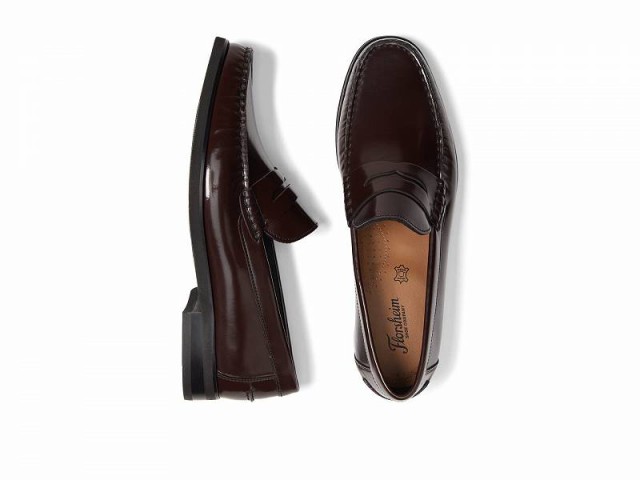 Florsheim フローシャイム メンズ 男性用 シューズ 靴 ローファー Berkley Flex Penny Loafer Burgundy【送料無料】