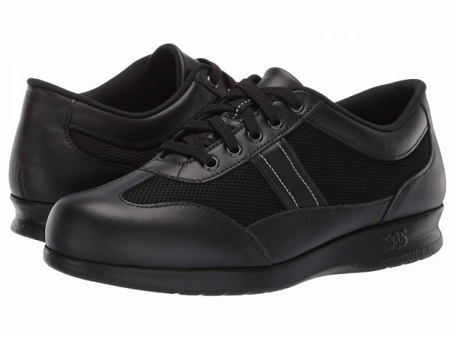 SAS サス レディース 女性用 シューズ 靴 スニーカー 運動靴 Free Time Mesh Comfort Walking Sneaker Black【送料無料】