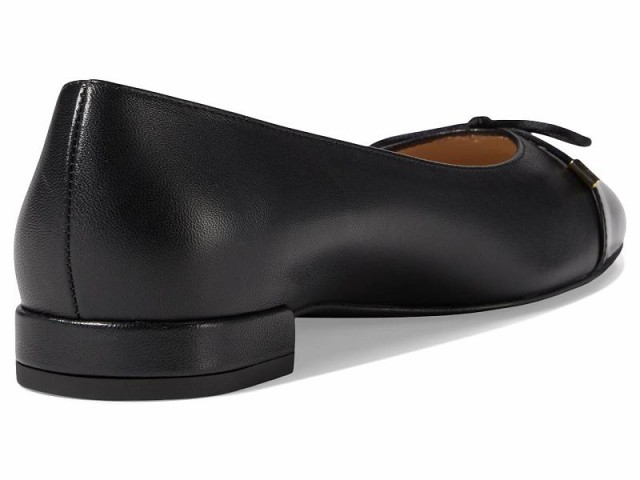 Stuart Weitzman スチュアートワイツマン レディース 女性用 シューズ 靴 フラット Sleek Bow Flat Black【送料無料】