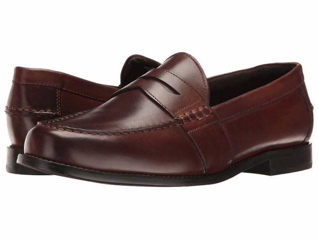 Nunn Bush ナンブッシュ メンズ 男性用 シューズ 靴 ローファー Noah Beef Roll Penny Loafer Brown【送料無料】