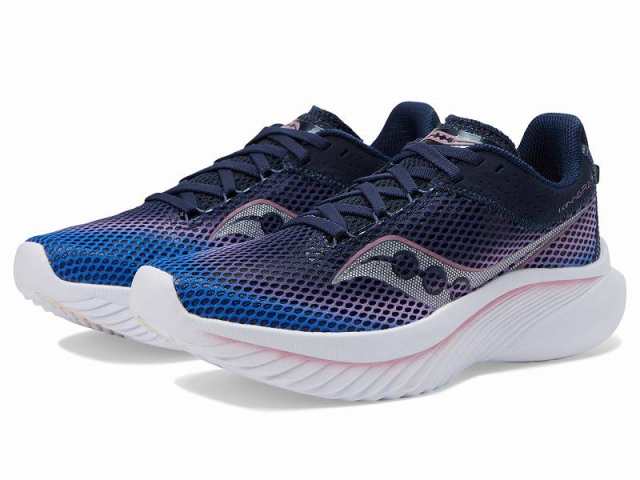 Saucony サッカニー レディース 女性用 シューズ 靴 スニーカー 運動靴 Kinvara 14 Navy【送料無料】