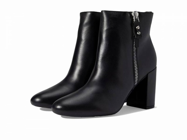 Nine West ナインウエスト レディース 女性用 シューズ 靴 ブーツ アンクル ショートブーツ Takes 9X9 Black【送料無料】