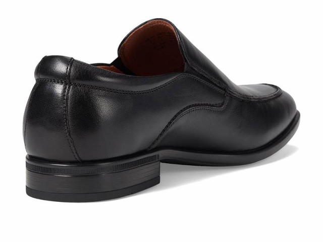 Florsheim フローシャイム メンズ 男性用 シューズ 靴 ローファー Zaffiro Moc Toe Venetian Loafer Black【送料無料】