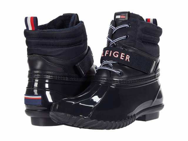 Tommy Hilfiger トミー ヒルフィガー レディース 女性用 シューズ 靴 ブーツ スノーブーツ Huski Navy【送料無料】