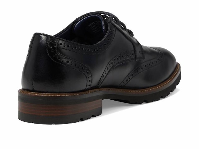 Florsheim フローシャイム メンズ 男性用 シューズ 靴 オックスフォード 紳士靴 通勤靴 Renegade Wing Tip Oxford Black【送料無料】