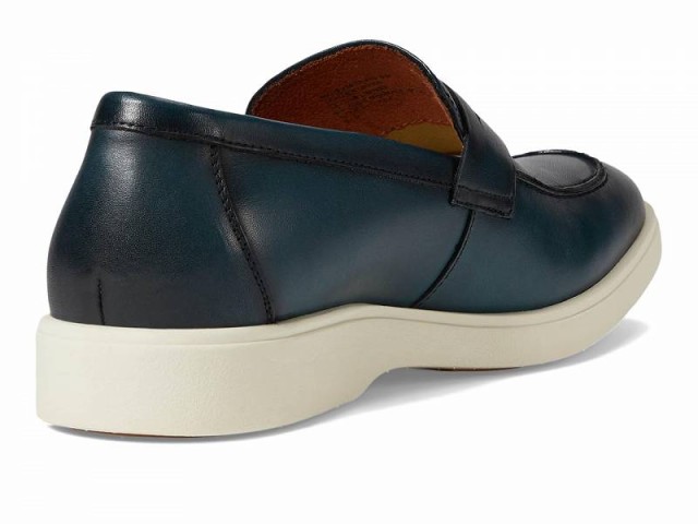 Stacy Adams ステーシーアダムス メンズ 男性用 シューズ 靴 ローファー Spencer Penny Slip-On Navy【送料無料】