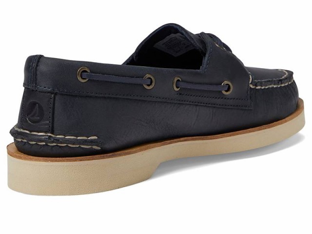 Sperry スペリー メンズ 男性用 シューズ 靴 ボートシューズ Authentic Original Double Sole Cross  Lace Navy【送料無料】 - その他ビジネス・ドレスシューズ