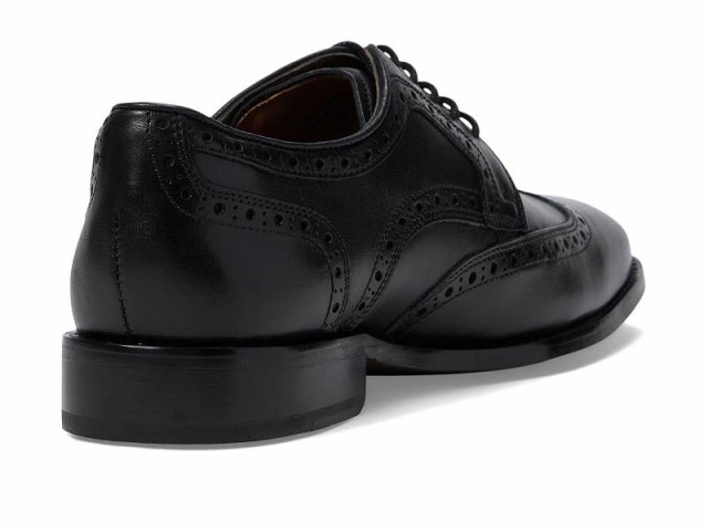 Florsheim フローシャイム メンズ 男性用 シューズ 靴 オックスフォード 紳士靴 通勤靴 Conetta Wing Tip Oxford Black【送料無料】