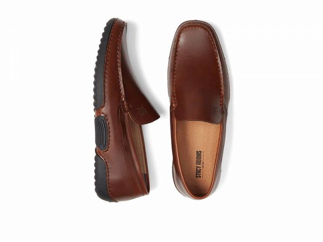 Stacy Adams ステーシーアダムス メンズ 男性用 シューズ 靴 ローファー Del Slip-On Loafer Brown【送料無料】