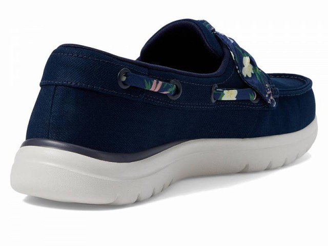 SKECHERS Performance スケッチャーズ レディース 女性用 シューズ 靴 ボートシューズ On-The-Go Flex-Seaside Daisy Navy【送料無料】