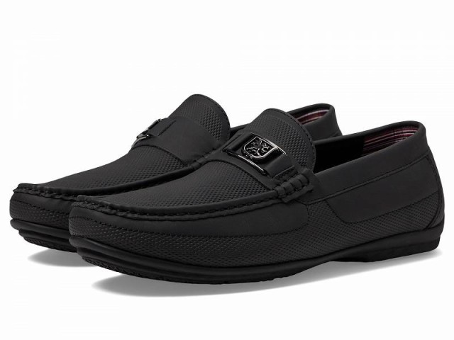 Stacy Adams ステーシーアダムス メンズ 男性用 シューズ 靴 ローファー Corvell Slip-On Driver Loafer Black【送料無料】