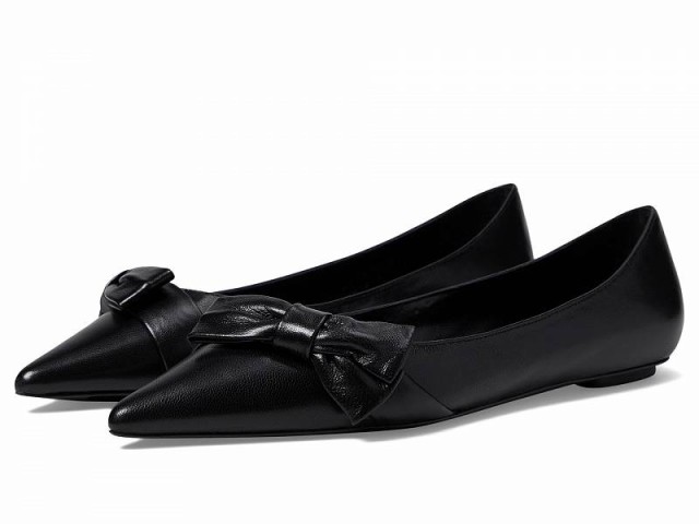 Stuart Weitzman スチュアートワイツマン レディース 女性用 シューズ 靴 フラット Sofia Flat Black【送料無料】