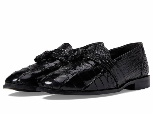 Stacy Adams ステーシーアダムス メンズ 男性用 シューズ 靴 ローファー Santana II Tassel Slip-On Black【送料無料】