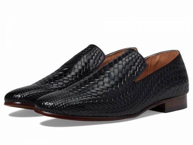 Stacy Adams ステーシーアダムス メンズ 男性用 シューズ 靴 ローファー Wilton Slip-On Loafer Black【送料無料】